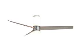 M9062  Up Down 1.2m 45W LED Dimmable Ceiling Light With Built-In 35W DC Fan, 2700-5000K Remote Control, 4950lm, White